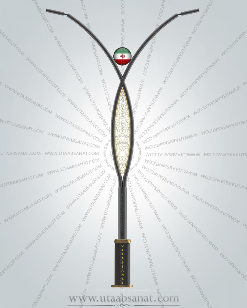 پایه چراغ خیابانی مدرن طرح رامتین